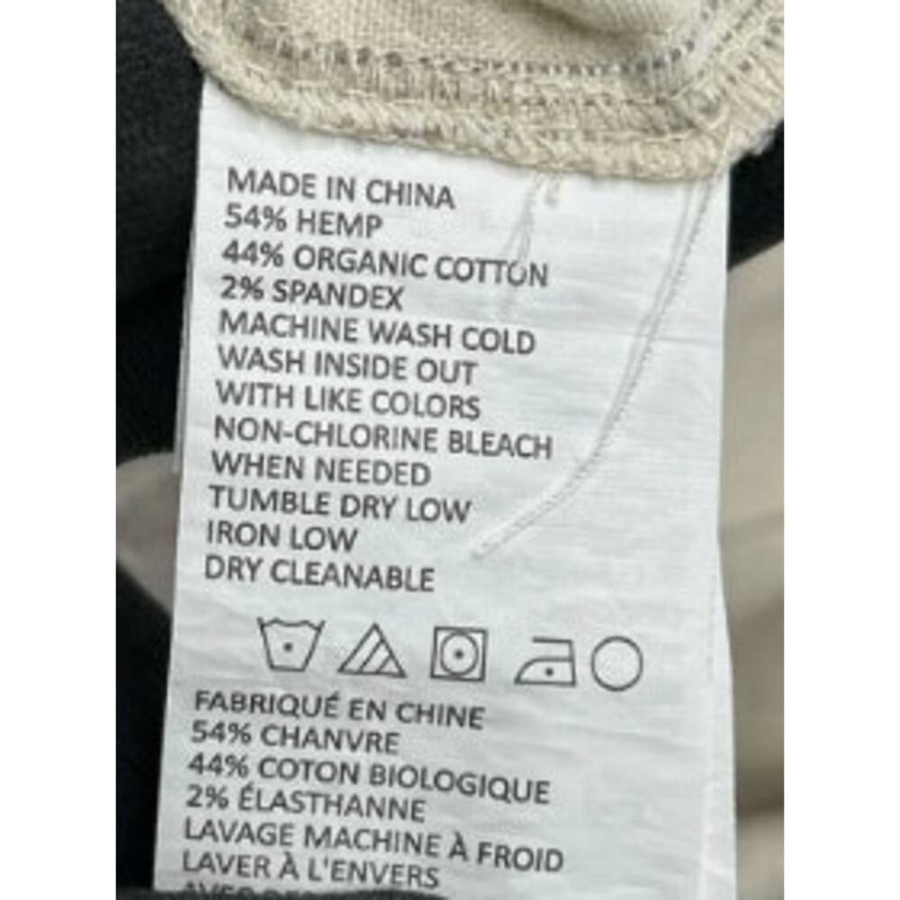 Prana Women's Hemp Organic Cotton Blend Overall Dress Light‎ Weight Medium - Picture 7 of 7